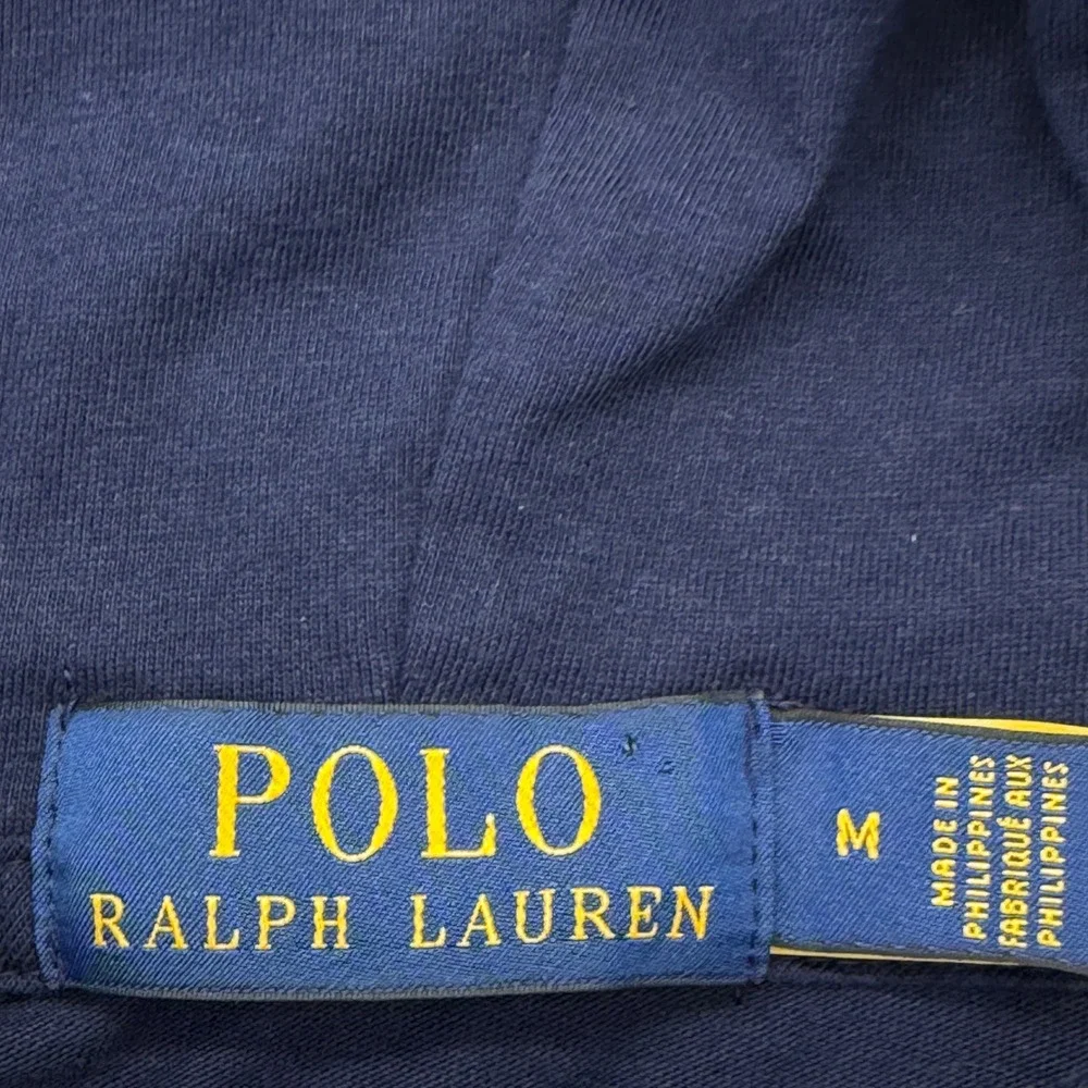 Polo Ralph Lauren Hoodie Mens M Polo Sportsman Graphic Long Sleeve T-Shirt